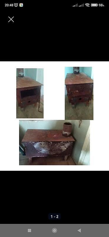 Metaldan odun sobası SOBA ODuN - Sadə və etibarlı mexanika -