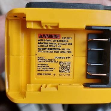 Ручные электроинструменты: Dewalt DCS565 original, charger 110-120v, akumulyator 5A, dəst yenidir — 5