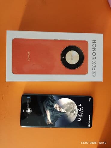 Honor X9b, 256 GB, rəng - Qara, Barmaq izi