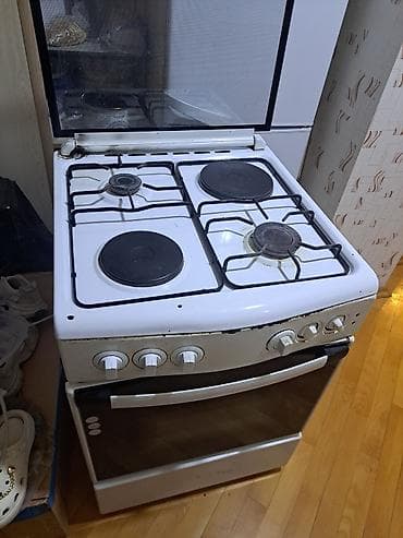 ev peci: Salam 4 göz qaz peçi satılır. 2 göz tok 2 göz qazla işleyir. İşlekdi — 3