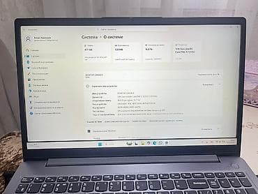 Комплектующие для ПК и ноутбуков: Lenovo noutbuku – gümüşü korpus, tam ölçülü klaviatura və böyük — 4