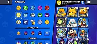 Brawl Stars hesabı – inkişaf etmiş profil və nadir məzmun - Kuboklar — 9