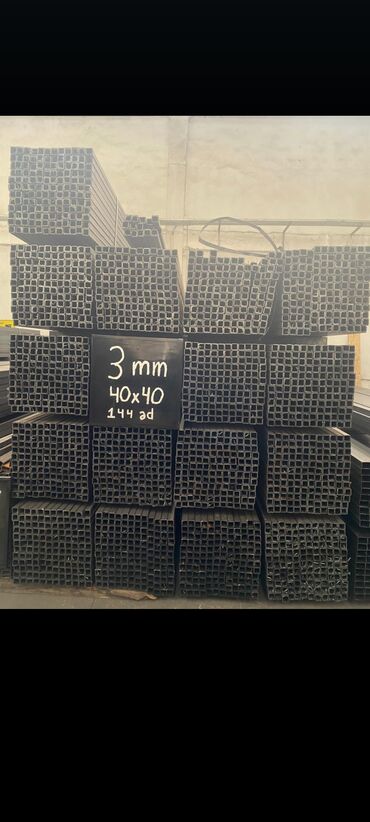 40×40 profil: Su üçün Metal Sənayə trubası — 1