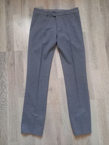 qaqa şalvarı: Классические Мужские брюки, Benetton, цвет - Серый — 1