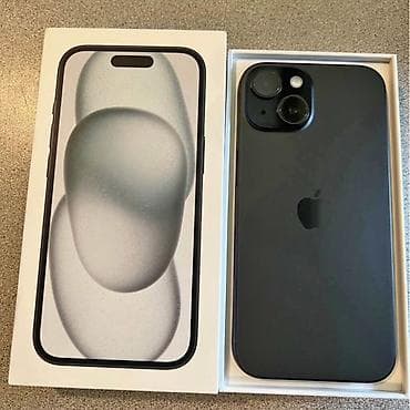 IPhone 15, 128 GB, Qara, Zəmanət — 3