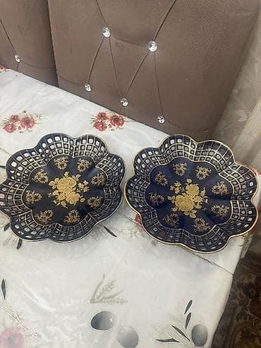 serviz qablar: Bir çox qab yenidir istifadə olunmayıb dəst cüt və ya 6 ədəddir — 8