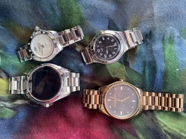 Klassik Saat dəsti, rəng - Qızılı