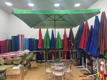kafe ucun zontikler: Salam hər ölçüdə rəngdə zontikimiz var2*2. Metr 3*3 metr 3*4 metryə — 1
