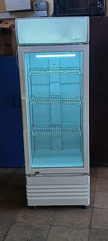 Холодильное оборудование: Vitrin tipli içki/mətbəx soyuducusu - Şüşə qapılı, tək bölməli vitrin — 2