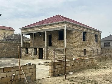 sarayda ev: Saray 4 otaqlı, 137 kv. m, Kredit yoxdur, Təmirsiz — 1