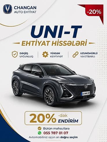Changan Auto Ehtiyat – UNI-T üçün ehtiyat hissələri - UNI-T modeli