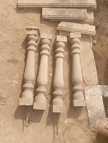 32 armatur: Dekorativ beton balyustrlar (balyustrad sütunları) - Material: Döküm — 2