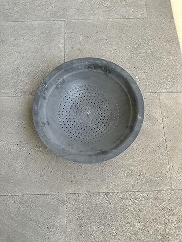 Məhsul: Dəmir süzgəc/qaynar su üçün ələk qabı - Material: qalın metal