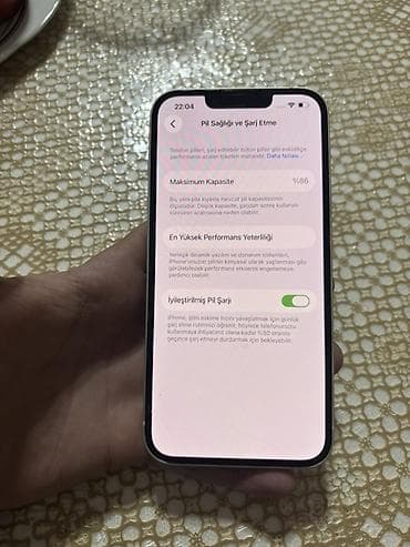 iphone 7 batareya: IPhone 13, 128 GB, Ağ, Face ID — 4