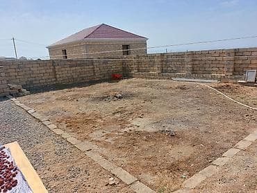 gencede ev: Satılır: daş hasarla əhatələnmiş həyət evi və torpaq sahəsi — 3