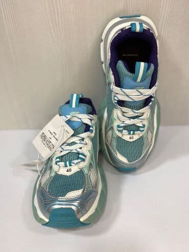 qadınlar üçün hündür ketlər converse: Orginal Məhsul: İdman üslubunda krossovkalar - Rənglər: mavi-yaşıl — 4