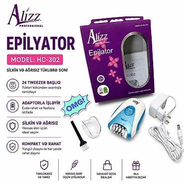 Alizz Professional Epilyator – Model: HC-302 - 24 tweezers başlıq