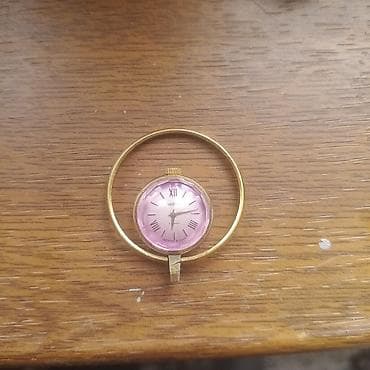 pobeda saat: Qol saatı, Chayka, rəng - Qızılı — 2