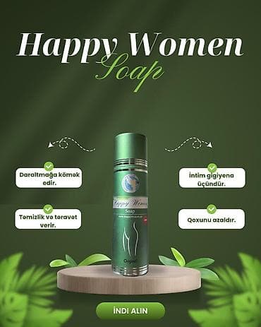Tam orginal holoqramli və sənədli Happy Women Soap – intikamm gigiyena — 4