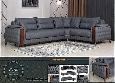 divan alışı: Woodpecker “Paris” künc divan Fabrik istehsalı mebellərin topdan — 1