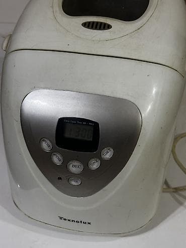 qoz ceken masin: İşlənmiş Çörəkbişirən, Texnolux, Çörəyin çəkisi - 1 - 1.5 kq, Ünvandan götürmə — 3