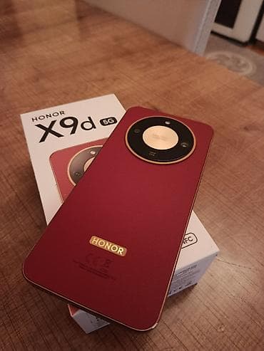 telafon: Honor X9d, rəng - Qırmızı, İki sim kartlı — 1