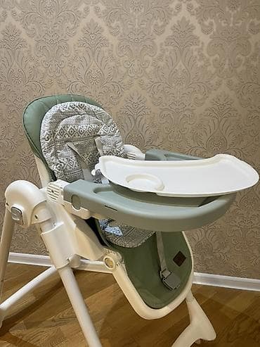 стул детский: Uşaq yemək stulu - Rahat və geniş oturacaq: yumşaq, naxışlı süngərli — 10