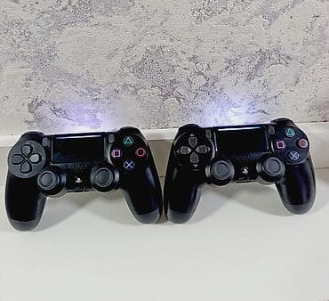 ps4 kredit: PS4 slim 1tb az işlənmiş, ideal vəziyətdə, zavod plombu ilə, 2 pult +8 — 4