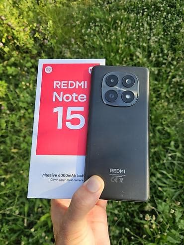 islenmis maqintafon: Redmi 256 GB, rəng - Qara, İki sim kartlı — 2
