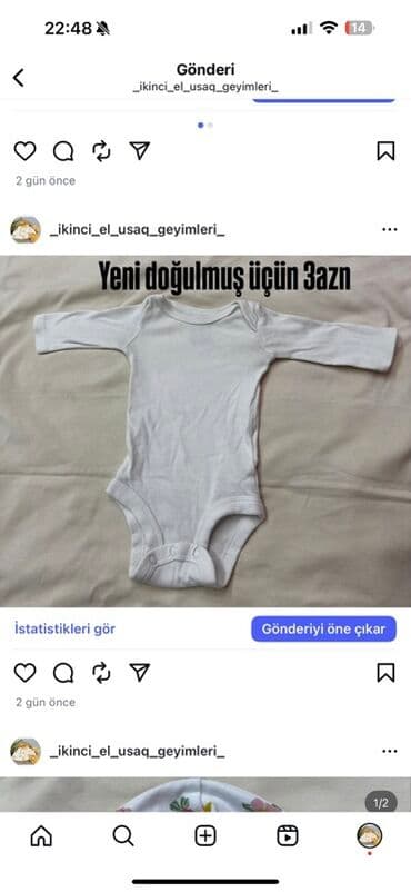 predo pampers 1: Uşaq geyimləri paketi – müxtəlif ölçü və modellər - Sarı rəngli — 38