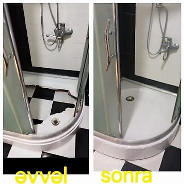 Yüksək keyfiyyətl fiber Akril materialdan hazırlanmış duşaltılar və