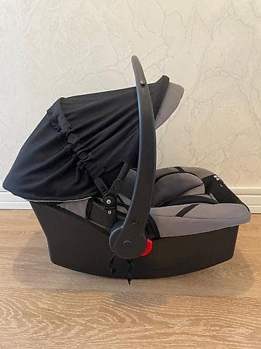 Avtokreslolar: Uşaq avtomobil oturacağı / daşıma beşiyi - Rəng: boz-qara - — 3