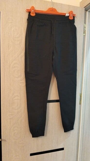 qadın geyim: Qadın şalvarları dəsti 1) Qara‑boz rəngli qəfəs naxışlı şalvar - — 4