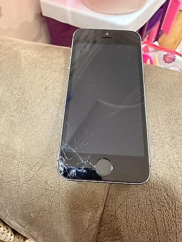 5 samsung olar: IPhone 5s, Space Gray, Qırıq — 4