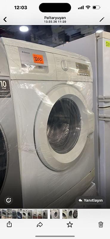 107 ekran televizyon: Paltaryuyan maşın – Hansa (ön yükləməli) - Ön yükləməli dizayn, iri — 1