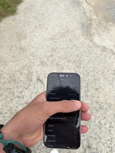 kamerasiz telefon: IPhone 15 Pro, 128 GB, Gümüşü, Simsiz şarj — 6