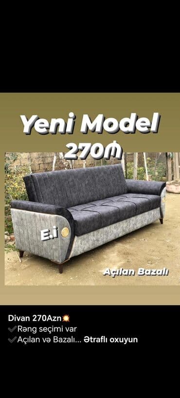 divan parçaları: Divan, Yeni, Açılan, Bazalı, Parça, Ödənişli çatdırılma — 6