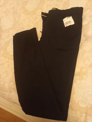 qaqa şalvarları: Классические Мужские брюки, M, цвет - Черный — 1