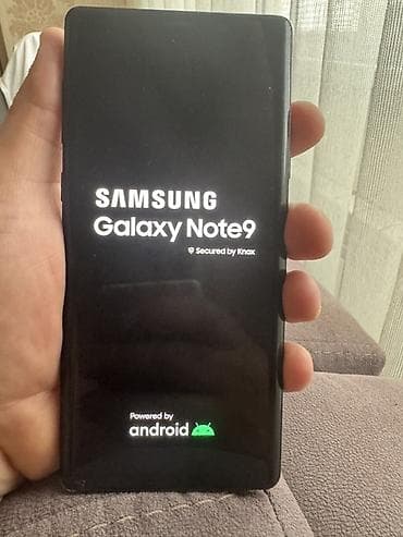 Samsung Galaxy Note 9, 128 GB, rəng - Qara, Barmaq izi, İki sim kartlı