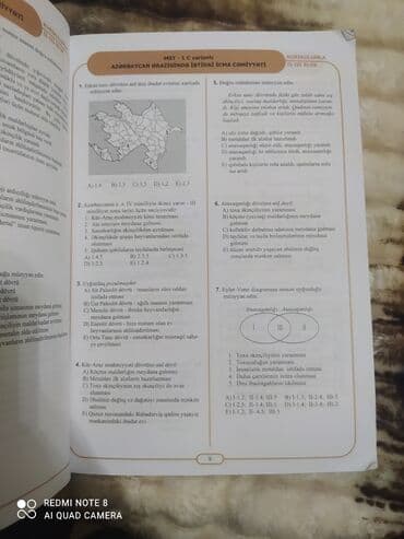 Velosiped ehtiyyat hissələri: Məhsul: “Tarix – Mövzu Sınaq Testləri / Quizlər” - Redaktor: Anar — 2