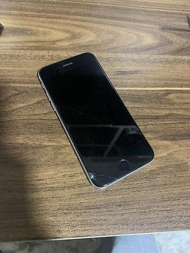 iphone 6 plus üz ekran: IPhone 6, 16 GB, Space Gray, Qırıq — 2