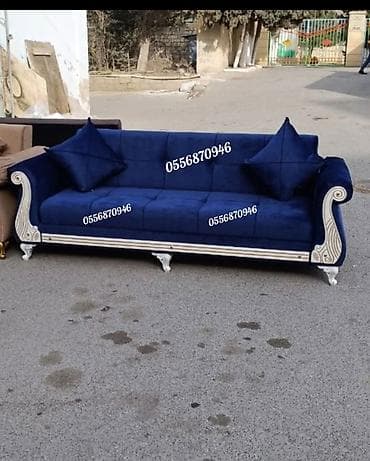 Klassik divan, 3 nəfərlik, Bazalı, Taxta, Belarusiya, Kredit yoxdur