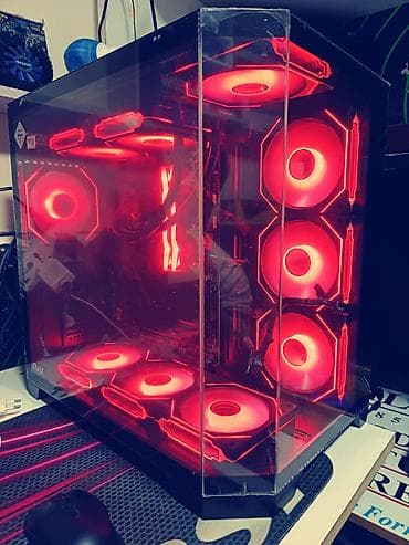 RGB işıqlı oyun/performans kompüteri – şüşə panel korpus KREDİR VƏ