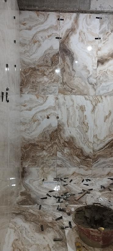 Plitə işləri: Kafel Metlag Kermoqranit Mermer Qranit Mozaika Tamet Seramika — 4