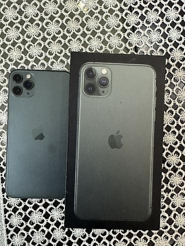 IPhone 11 Pro Max, 512 GB, Matte Midnight Green, Face ID