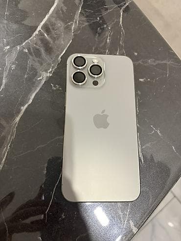 iphone qulaqliq: IPhone 15 Pro Max, 256 GB, Gümüşü, Zəmanət, Face ID, Sənədlərlə — 2