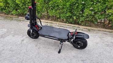 2 cı el elektrikli scooter: Ağır off-road elektrik skuter - Güclü ikili ön amortizator sistemi və — 10