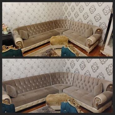 Künc divan, İşlənmiş