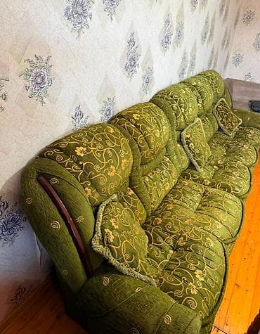divan krislo: İşlənmiş, Künc divan, Kreslo, Bazasız, Açılmayan — 4