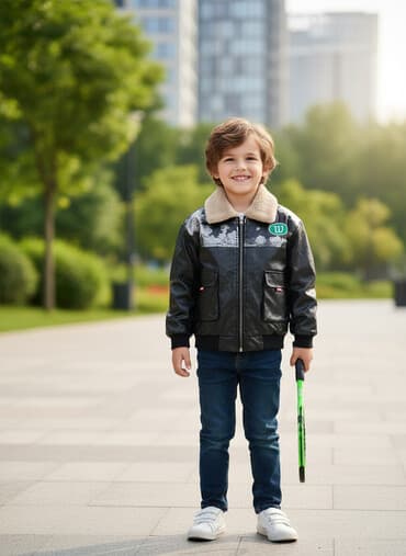 uşaq ucun motor: Kurtka, Uniseks, 5 - 6 yaş — 1